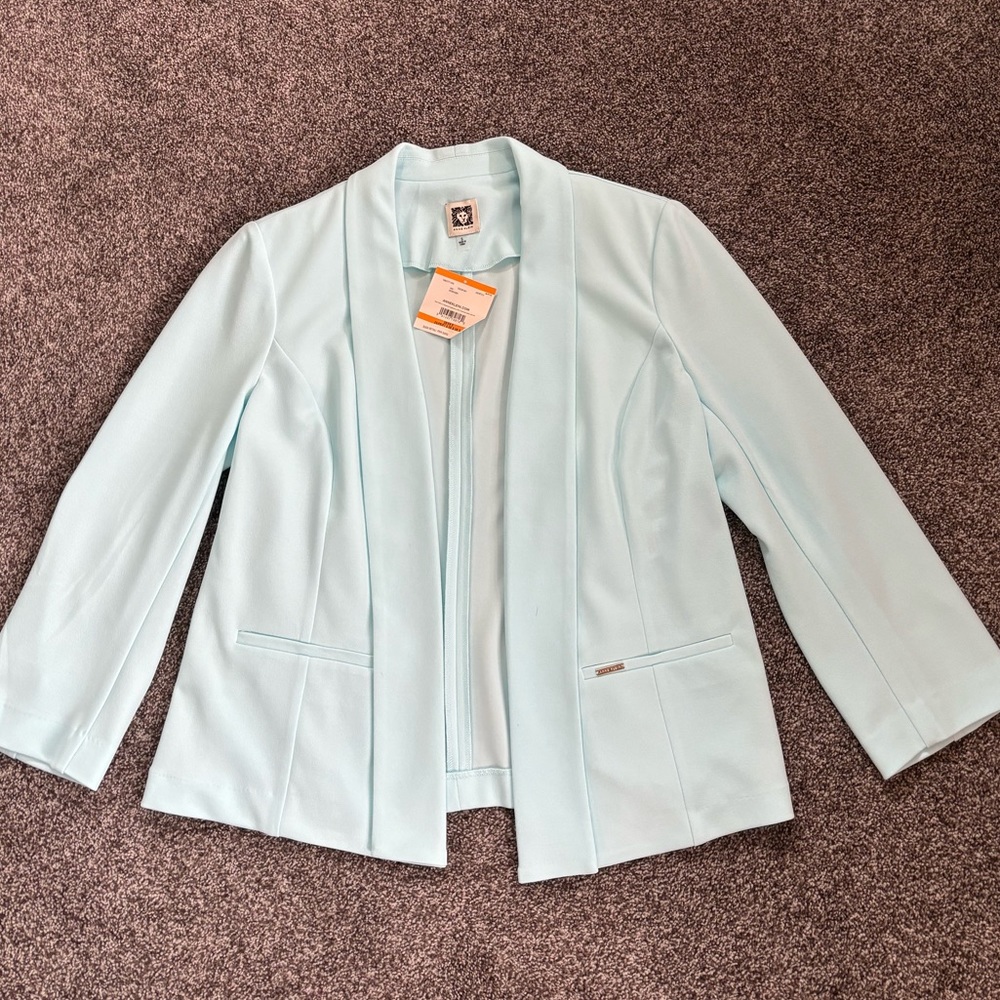 Anne Klein Light Blue Blazer